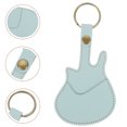 thumbnail image 3 of Étui en Cuir PU pour Guitare Support Portable avec Porte-Clés, 3 of 7