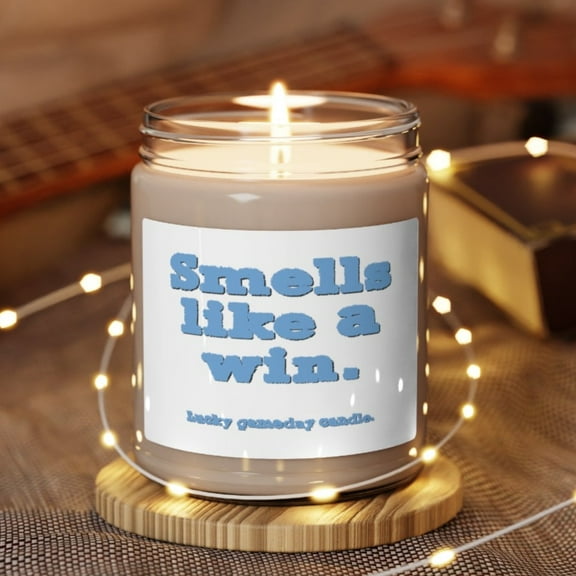 Smells Like an Argentina Win Scented Candle, Argentina Football Soccer