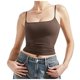 thumbnail image 5 of Camiseta sin mangas sexy de cuello cuadrado y tirantes ajustables para mujer - XS-XL, 5 of 6