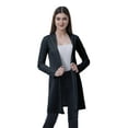 thumbnail image 1 of Moomaya Cardigan Léger Décontracté à Manches Longues Ouvert pour Femmes, 1 of 7