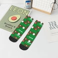 thumbnail image 7 of Pofeuu Cute Santa Print 30cm Socks, Adult Running Hiking Socks for Youth and Adult, 7 of 7