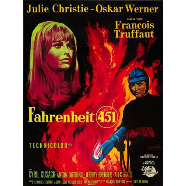 Fahrenheit 451 Color Print 