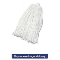 Boardwalk BWK No. 32 Cut-End Wet MOP Head - White, Rayon