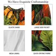 thumbnail image 4 of luoweisi Men's Beach Shorts Quick Dry Swim Trunks with Mesh Lining Tropical Leaves S, 4 of 5