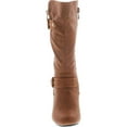 thumbnail image 4 of Link Elvina22K Pauline-39 Childrens Girl Low Heel Quilted Knee High Riding Boots, 4 of 4