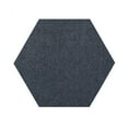 thumbnail image 1 of Furnish my Place Modern Plush Solid Color Rug - Petrol Blue, 7' Hexagon, Pet and Kids Friendly Rug. Made in USA, Hexagon, Area Rugs Great for Kids, Pets, Event, Wedding, 1 of 5