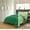 Sage / Hunter Green, variant on Reversible Comforter and Pillow Shams 3-Piece Set In All Colors - Down Alternative