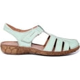 thumbnail image 2 of Josef Seibel Rosalie 48 Women's Leather Closed Toe Sandal With Strap In Green Size 8, 2 of 6