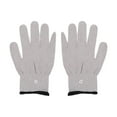 thumbnail image 1 of 1Pair Conductive Silver Fiber Electrode Gloves Pads Electrotherapy Massage R2, 1 of 1