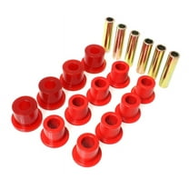 Energy Suspension Jeep Spring Bushing Set - Red Fits select: 1989-1995 JEEP WRANGLER / YJ, 1987-1988 JEEP WRANGLER