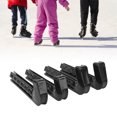thumbnail image 1 of 2 Pairs Adjustable Ice Skate Blade Covers Durable Silicone Material Skate Guards, Slip , Extend Shoe Lifespan With Convenient Installation For Hockey & Figure Skates, 1 of 8