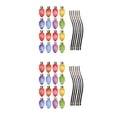 thumbnail image 4 of Bewildely Calcomanía para auto sin rasguños, decoraciones para refrigerador, reflejo, decoración automática, pegatinas reflectantes, combinación Type1 NO1 Bewildely CBP490233, 4 of 5