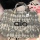thumbnail image 3 of ALO Yoga Gray Tie-Dye Women's Tote Bag, 3 of 3