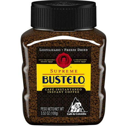 Bustelo Supreme Freeze Dried Coffee, 3.52 oz, (Pack of 12)