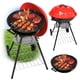 thumbnail image 1 of Asador De Carbon Circular Con Ruedas Portatil, 1 of 10