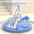 thumbnail image 4 of Stair Stepper with Adjustable Handlebar & Resistance Bands, Quiet Hydraulic Step  for Home Cardio Workout, 4 of 8