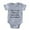 Heather Grey, variant on CafePress - Here I Am - Cute Infant Baby Football Bodysuit