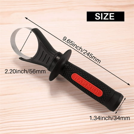 Hammer Drill Handle Plastic Side Front Auxiliary for 26 Tools Replacement