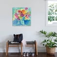 thumbnail image 3 of Art.com Matisse Florals Stretched Canvas Print Wall Art by Farida Zaman, 30" x 30", 3 of 4
