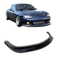 thumbnail image 2 of Ikon Motorsports Front Bumper Lip Compatible with 2001-2005 Mazda MX-5 Miata MDA Style Unpainted Black PU Polyurethane Air Dam Chin Spoiler Protector Splitter, 2 of 8