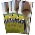 thumbnail image 2 of Dreamtimes Funny Cow Kitchen Towels, 18 x 28 Inch Super Soft and Absorbent Dish Cloths for Washing Dishes, 6 PCS Reusable Multi-Purpose Microfiber Hand Towels for Kitchen, 2 of 7