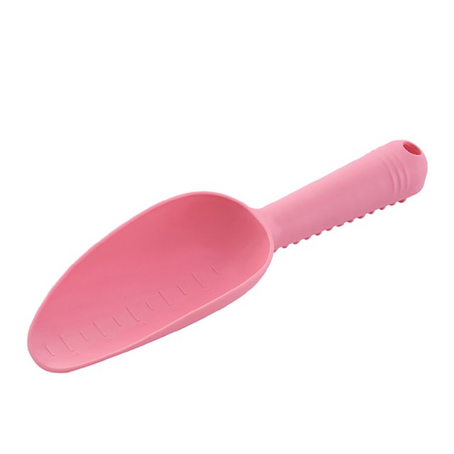 Hamster Food Scoop Ergonomic Plastic Deep Small Animal Feed Shovel with Scale