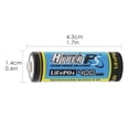 thumbnail image 4 of (Paquete de 16) Batería recargable HyperPS 3,2 V LiFePo4 14430 (14 x 43 mm) 400 mAh para panel solar, luz, cepillo de dientes, afeitadora, linterna, 4 of 5