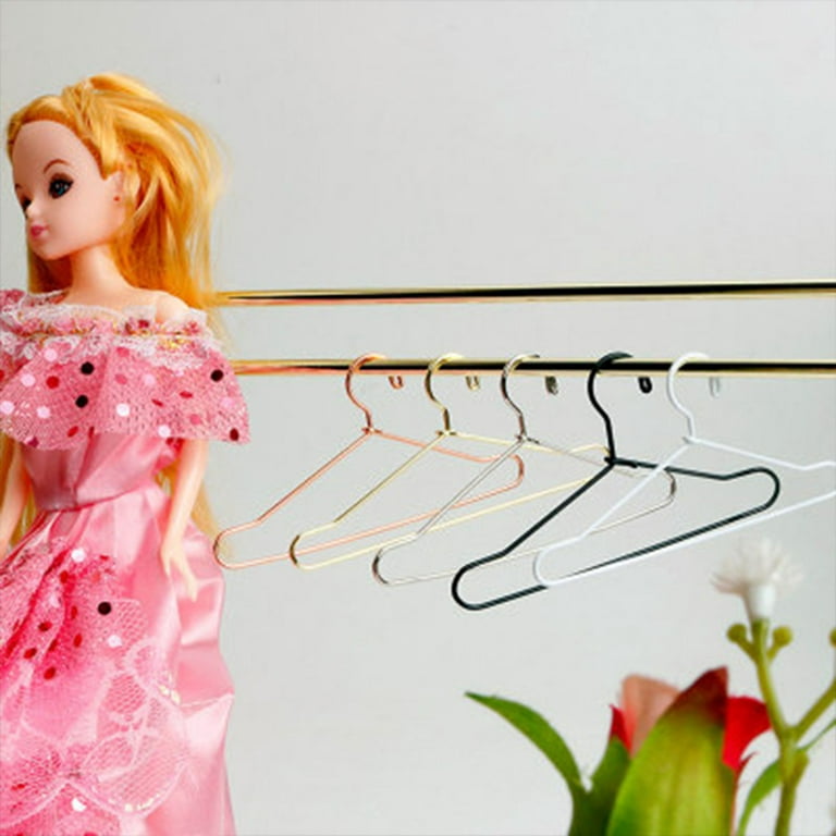 7 PC Doll Clothes Hangers Fits 12-14 Inch Doll Clothes