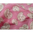 thumbnail image 5 of oneOone Silk Tabby Light Pink Fabric Nautical Craft Projects Decor Fabric Printed By The Yard 42 Inch Wide, 5 of 5