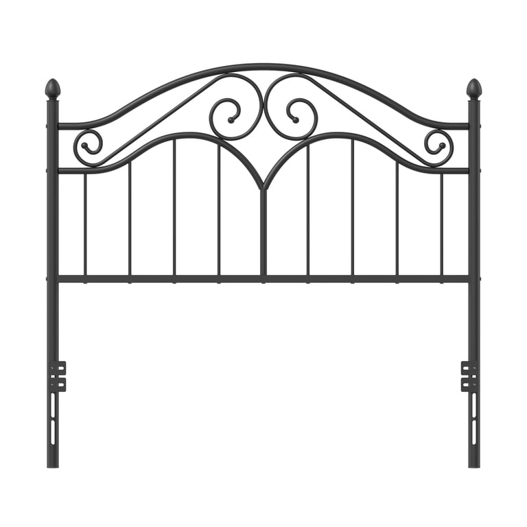Yoneston Vintage Metal Queen Headboard, Adjustable Height photo 2