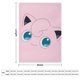 thumbnail image 2 of Manta tamaño queen de J-igglypuff, regalos para niñas y niños, súper suave, liviana, acogedora, manta de franela de felpa, decoración de cama, sofá, todas las estaciones, 40 x 50 pulgadas, 2 of 7