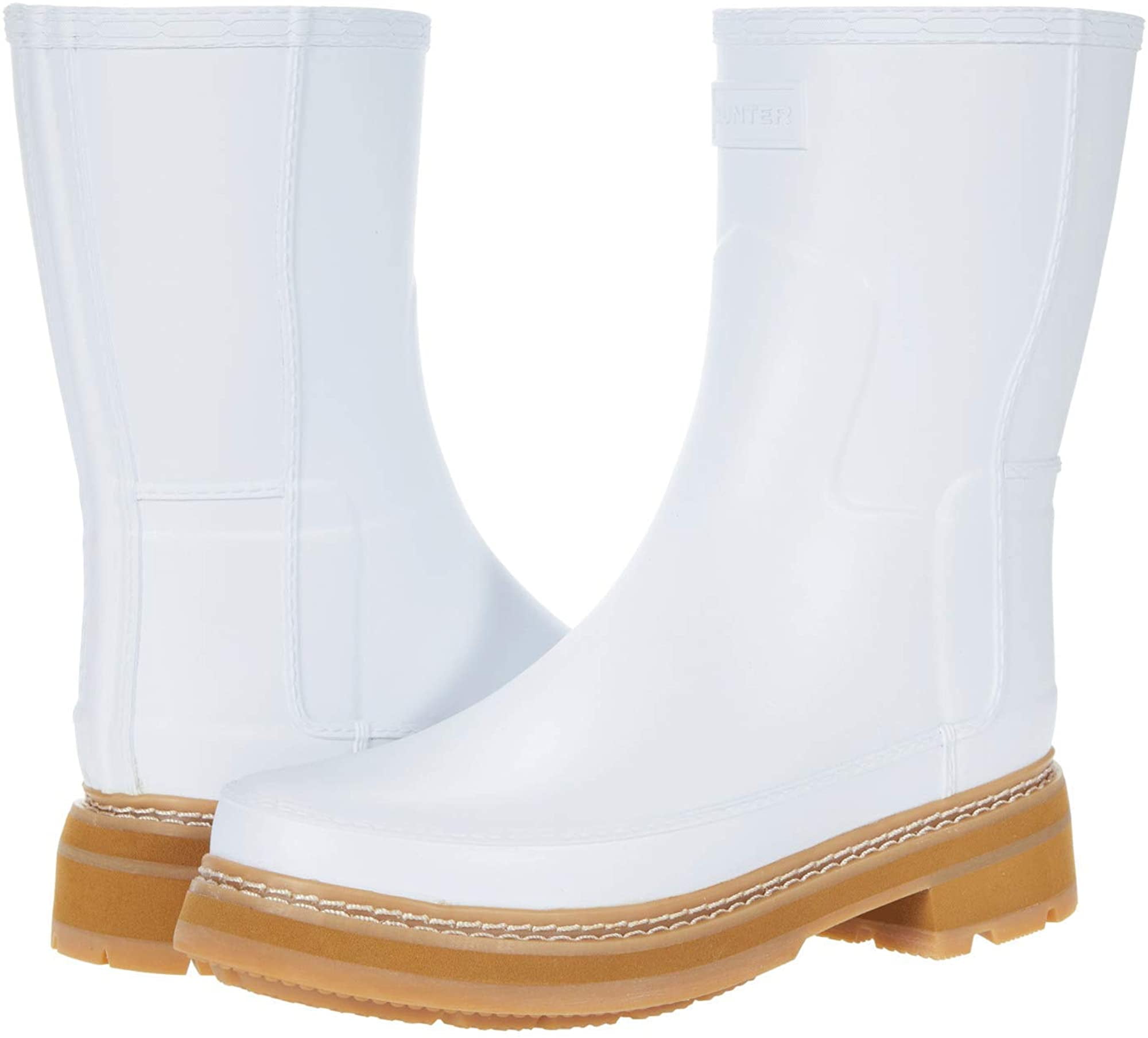 hunter refined stitch detail bootie