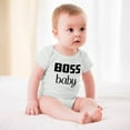 thumbnail image 3 of Boss Baby - Baby Clothes - Funny Newborn Bodysuit Outfits for Boys And Girls White-style-1 12months, 3 of 7