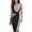 Gray Womens Business Dress Stretch Bodycon, variant on Women's Summer Business Dress Stretch Bodycon Sheath Sleeveless Prom Dress Contrast Colorblock Sundress Asymmetric Neck Slim Fit Hip Wrap Blouson Smocked Pastel Trendy Plus Size Gray 12