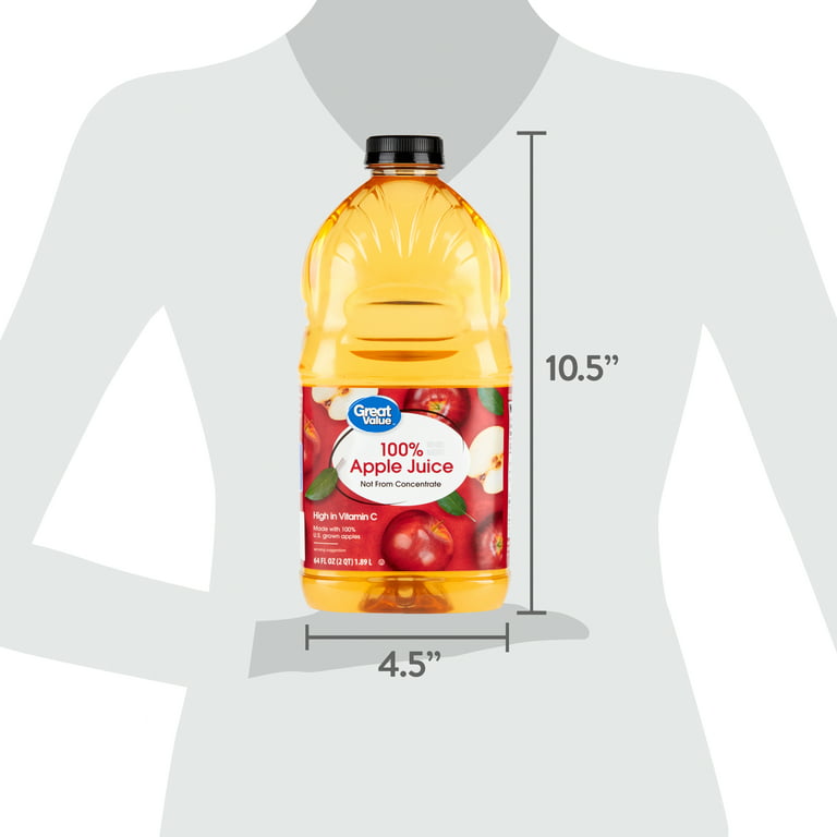 Great Value Organic Honeycrisp Style Apple Juice 64 fl oz 