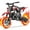 Red, variant on Aoemoe 49cc Kids Dirt Bike, Gasoline Powered 2-Stroke Mini Motorcycle, 1-Seater, Red