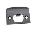 thumbnail image 1 of SPRING Lip Strike Plate Round Radius Corners D type button board Gusset board Black, 1 of 9