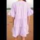thumbnail image 4 of Vestido Camisero Informal de Mujer con Mangas Acampanadas, Cintura Fruncida y Rayas, Color , Talla S, 4 of 8