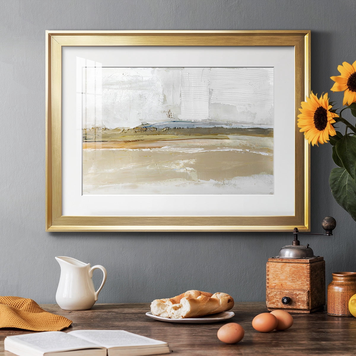 Golden Hour Premium Framed Print - Ready to Hang