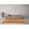 thumbnail image 3 of Ahgly Company Indoor Rectangle Abstract Orange Modern Area Rugs, 7' x 9', 3 of 4