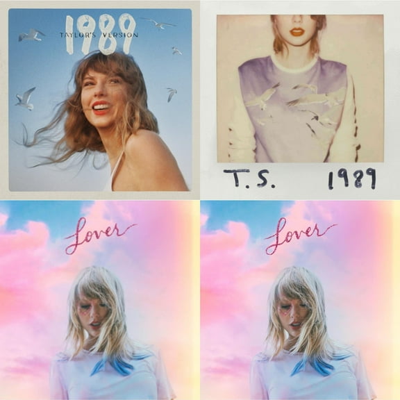 1989 (Taylor's Version) & 1989 & Lover & Lover (Deluxe) (Version 4) [CD Bundle]