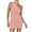 c-Pink Womens Summer Dress, variant on Women's Sexy One Shoulder Ruched Sleeveless Bodycon Stretchy Mini Pencil Club Dress Solid Color