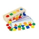 thumbnail image 3 of Juguete de clasificación de colores con forma de madera, bloques geométricos , juguete de actividades preescolares de aprendizaje temprano para, 3 of 9