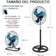 thumbnail image 2 of Ventilador Pedestal Piso Pared 3 en 1, 2 of 7