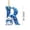 R, variant on QISIWOLE Blue Christmas V-Letter Ornaments with Snowman Design, 3.15 Plastic Initial Alphabet Hanging Ornament, Personalized Gift for Christmas Tree Indoor Home Decor