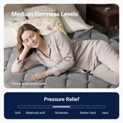 Avenco Noxa 12 Medium Memory Foam Hybrid Pocket Spring Mattress, Queen Size