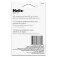 thumbnail image 2 of Helix Professional Hi-polymer Pencil Cap Eraser White - 10 / Pack - Latex-free, PVC-free, 2 of 3