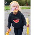 thumbnail image 2 of Buon Ferragosto Watercolor Melon Hoodie Toddler -Image by Shutterstock,  4 Toddler, 2 of 4