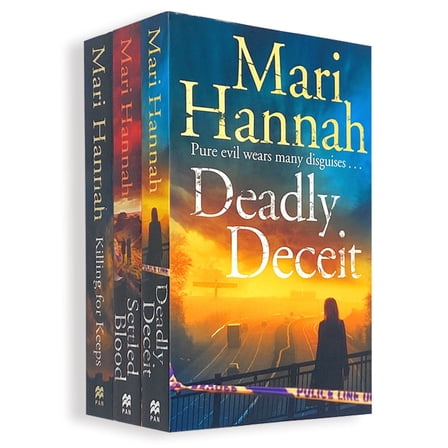 Kate Daniels 3 Books Collection Set by Mari Hannah - Ages 18  - Paperback