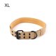 thumbnail image 2 of Collar de mascotas personalizadoCollar de mascotas Entrenamiento al aire libre Correr Collar ajustable Animal Gargantilla para suministros para mascotas grandes grandes, Khaki, XL seitruly PT000562-03, 2 of 7